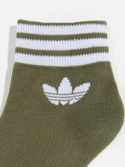 Adidas | Island Club Trefoil Ankle Socks 3 Pairs For Women