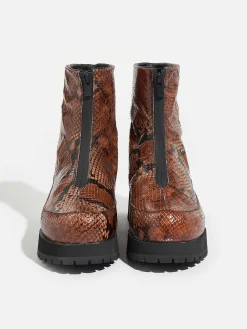 Diemme | Este Copper Nappa Leather Boots For Women