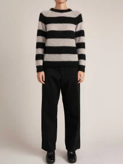 Sarahwear | Kidmohair Wide Stripe Sweater