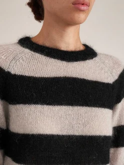 Sarahwear | Kidmohair Wide Stripe Sweater