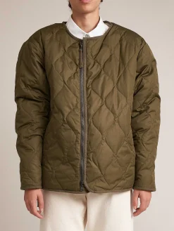 Taion | Reversible Military Crewneck Down Jacket